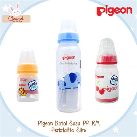 Jual Pigeon Botol Susu Bayi Peristaltic Slim Neck Baby Milk Bottle