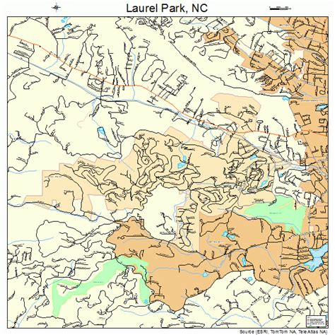 Laurel Hill State Park Map