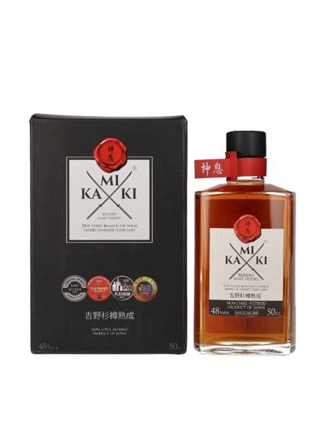 KAMIKI Blended Malt Whisky 48 0 5l Giftbox Vivat Fina Vina