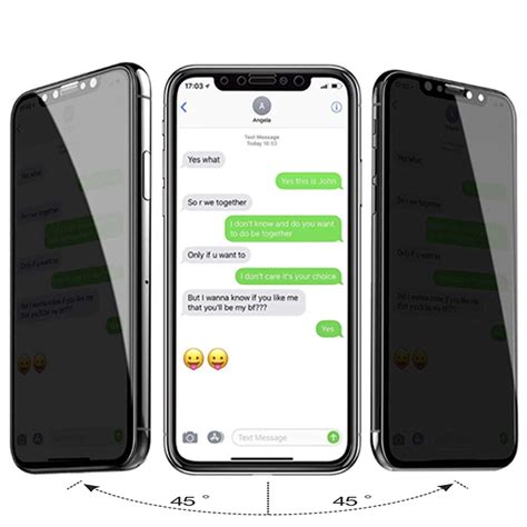 Kính chống nhìn trộm full màn iPhone X XS XR 11 11 Pro Gomhang