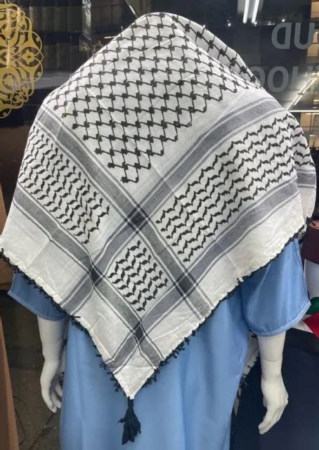 Cotton Palestinian Inspired Shemagh Freedom Keffiyeh Head Wrap