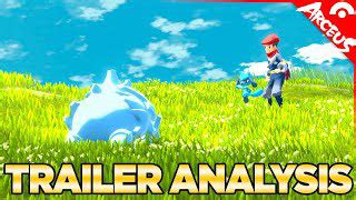 Pokemon Legends Arceus Trailer Analysis