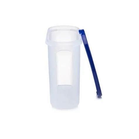 Jalore Plain 1 7 Litre Oval Plastic Airtight Container Manufacturer