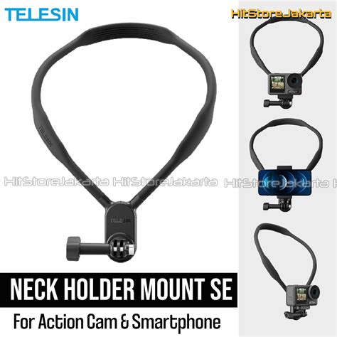 Telesin Neck Holder Mount Se For Gopro Insta Osmo Action Cam