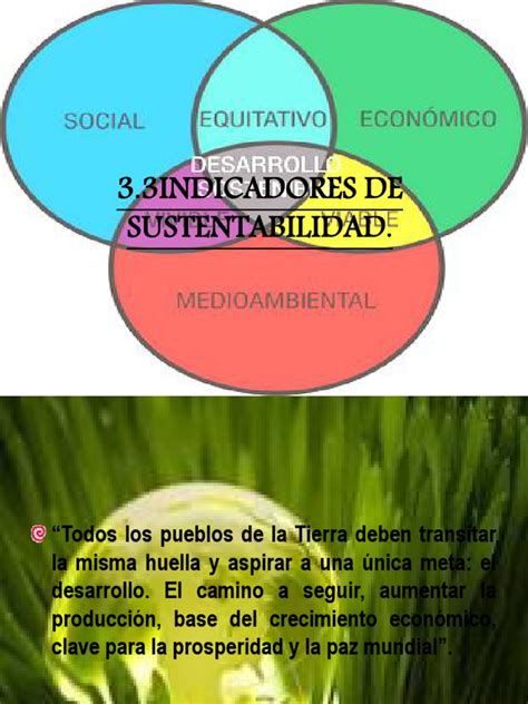 Indicadores De Sustentabilidad Sustentabilidad Desarrollo Sostenible