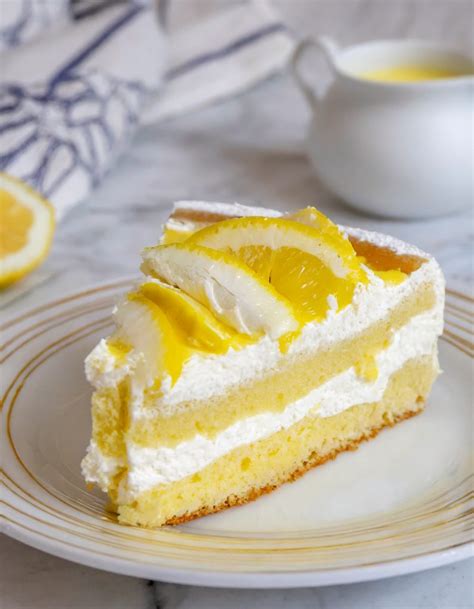 Lemon Curd Cake