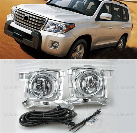 For Toyota Land Cruiser LC200 12 15 LED Car Front Fog Light Bumper Lamp