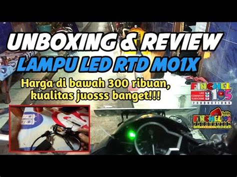 Unboxing Review Lampu Led Rtd M X Harga Di Bawah Ribuan Tapi