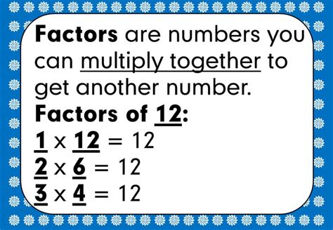 Multiples And Factors Powerpoint Presentation • Teacha