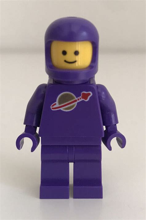 Lego Dark Purple Spaceman W Air Tank Minifigure New Ebay