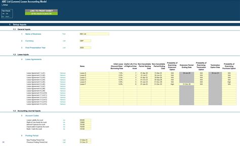 Ifrs 16 Lease Accounting Excel Calculation Model Eloquens