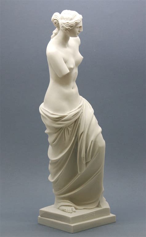 Afrodite Venere Di Milo Dea Greca Cast Marble Museum Copia Etsy