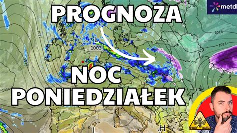 Walka dwóch mas powietrza Front nad Polską Opady deszczu i śniegu 20