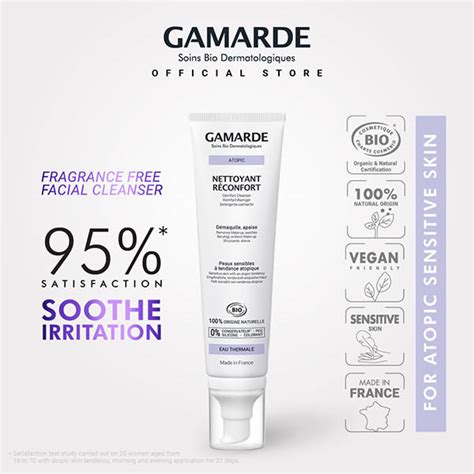 Gamarde Atopic Organic Comfort Facial Cleanser Ml Fragrance Free