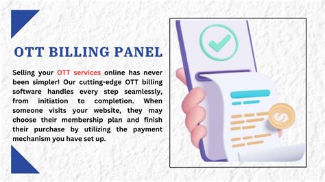 Ppt Smarters Ott Billing Panel Powerpoint Presentation Free Download