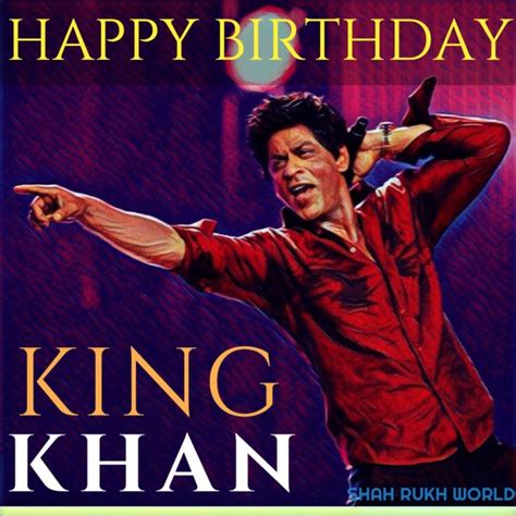 Happy Birthday Shahrukh Khan November 4 Pictures Images Wallpapers