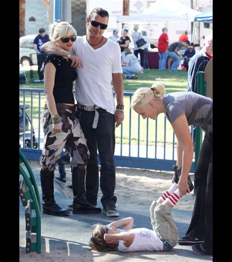 Photo Gwen Stefani Son Mari Gavin Rossdale Et Kingston 13 Novembre