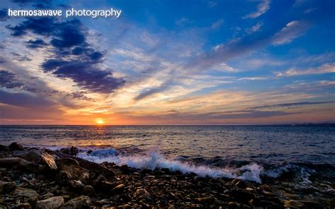 Hermosawave Photography Sunset On The Rocks