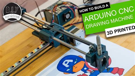 Super Easy 3D Printed Arduino CNC Drawing Machine GRBL Plotter Elegoo