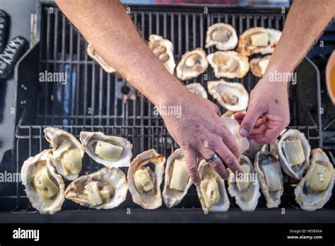 Us National Oyster Festival In St Mary S County Md Stock Photo Alamy