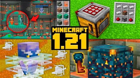 Minecraft 121 Tudo Que Chegou Sobre A Nova AtualizaÇÃo Completo Youtube