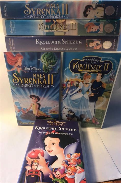 Kasety VHS Bajki Walt Disney 7233798730 Oficjalne Archiwum Allegro