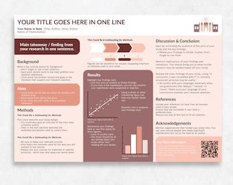 Purple Academic Poster Template A Powerpoint Template For Scientific