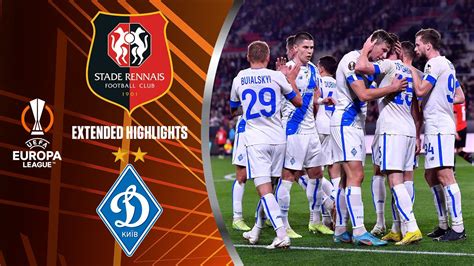 Rennes Vs Dynamo Kyiv Extended Highlights UEL Group Stage MD 3