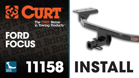 Trailer Hitch Install Curt Ford Focus Youtube