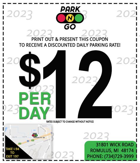 DTW Airport Parking Coupons | Park N Go