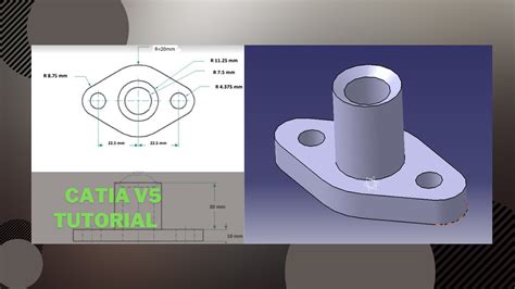 Catia Tutorial V5 Edge Fillet And Chamfer In Circle Youtube