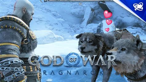 Speki E Svanna Em God Of War Ragnarok Como Acariciar Lobas