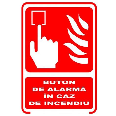 Placuta Indicatoare De Securitate Pentru Paza Si Stingerea Incendiilor