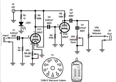 Diy Guitar Pedal Diy Guitar Amp Guitar Pedals Valve Amplifier Audio