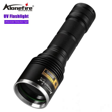 Alonefire SV13 UV Flashlight 365nm High Power Ultraviolet Lnvisible LED