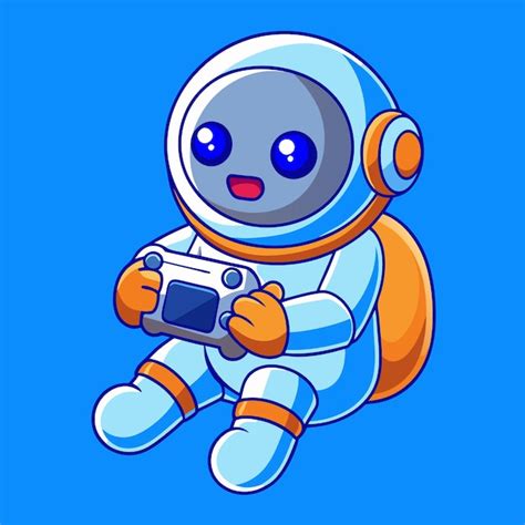 Dibujos Animados De Juegos De Ilustraci N De Astronom A Vector