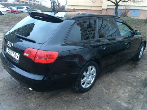 Спойлер на крышку багажника — Audi A6 Avant (C6), 3 л, 2006 года ...