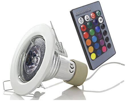 Halogen Led Sufitowy Z Ar Wk Led Rgb I Pilotem Ct Cena Opinie