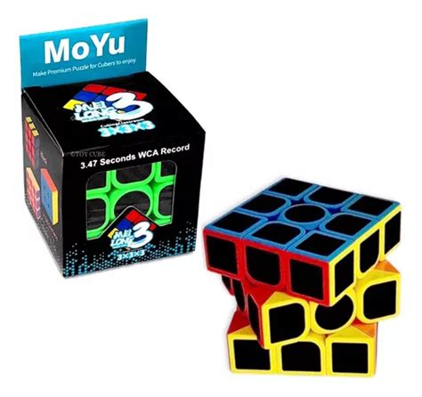 Cubo mágico cúbico de 3x3x3 piezas Moyu Cubo Mágico Clássico 3x3 color