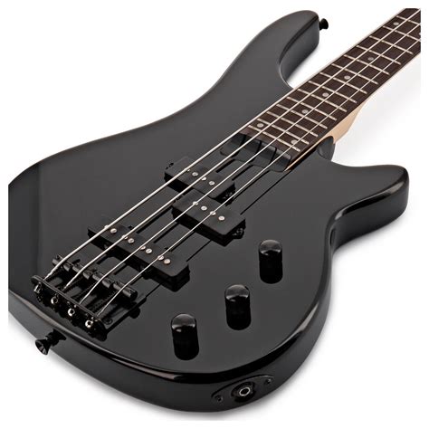 Harlem 4 Bass Guitar By Gear4music Black At Gear4music