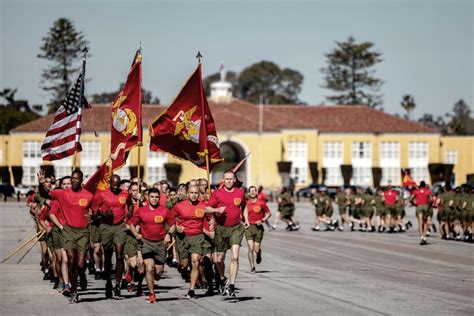 New U S Marines With Alpha Company 1st Recruit Training Battalion