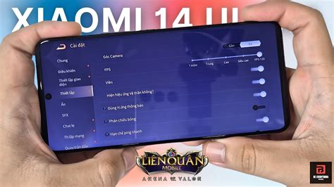 Test game Liên quân Max Setting 120 FPS trên Xiaomi 14 Ultra Bi test