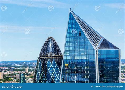 Modern Buildings In London City United Kingdom Editorial Photography