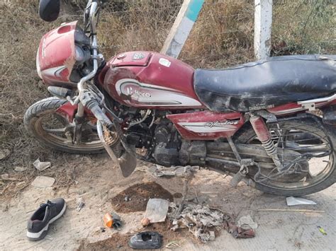 Bike Rider Dies Due To Pickup Collision Accident Happened On The