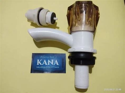 Kana Wall Mounted Plastic Bib Cock For Bathroom Fitting Packaging