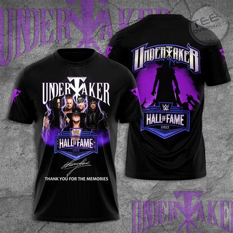 The Undertaker T Shirt Oversized Tee Size Big Plus Size Clothing