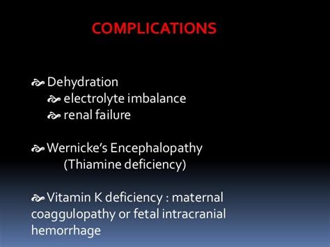 hyperemesis gravidarum