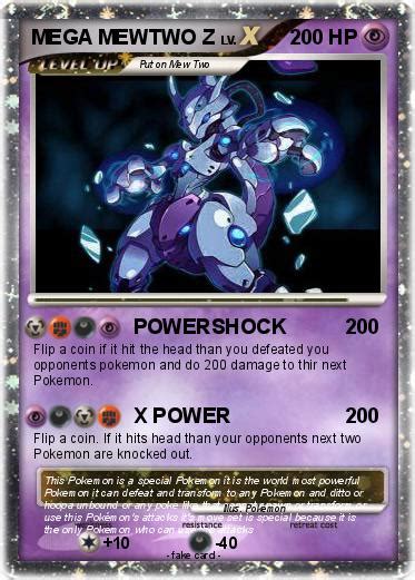 Pokémon MEGA MEWTWO Z 24 24 - POWERSHOCK - My Pokemon Card