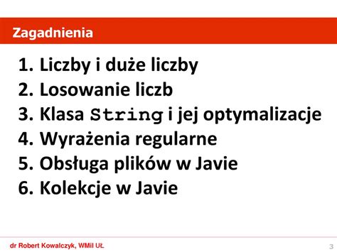 Projekt Zespo Owy W Javie Ppt Pobierz