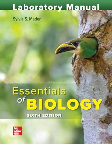 Lab Manual For Essentials Of Biology Mader Sylvia S